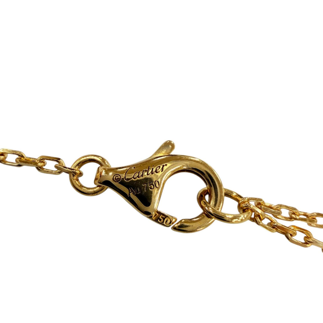 Excellent Cartier Necklace Amour SM Diamond Necklace Purchased Yellow Gold AU750