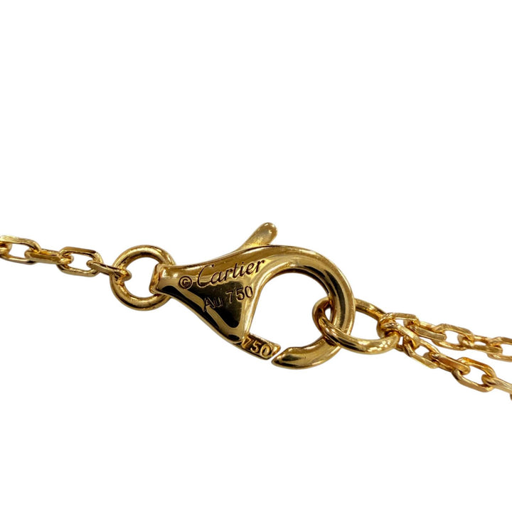 Excellent Cartier Necklace Amour SM Diamond Necklace Purchased Yellow Gold AU750