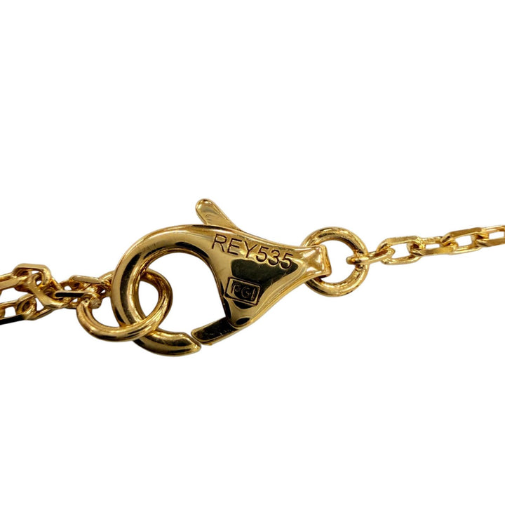 Excellent Cartier Necklace Amour SM Diamond Necklace Purchased Yellow Gold AU750