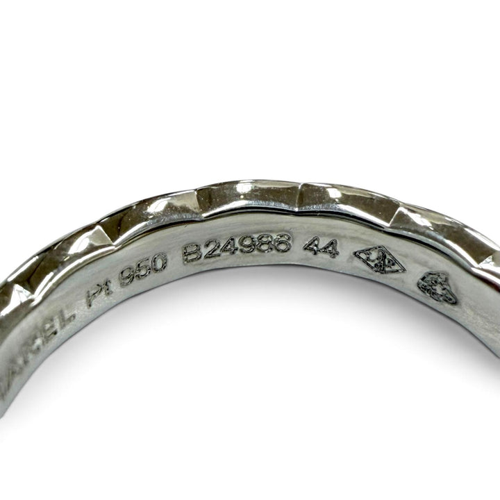 Excellent CHANEL Coco Crush 5P Diamond Ring with Certificate, June 2021 Platinum