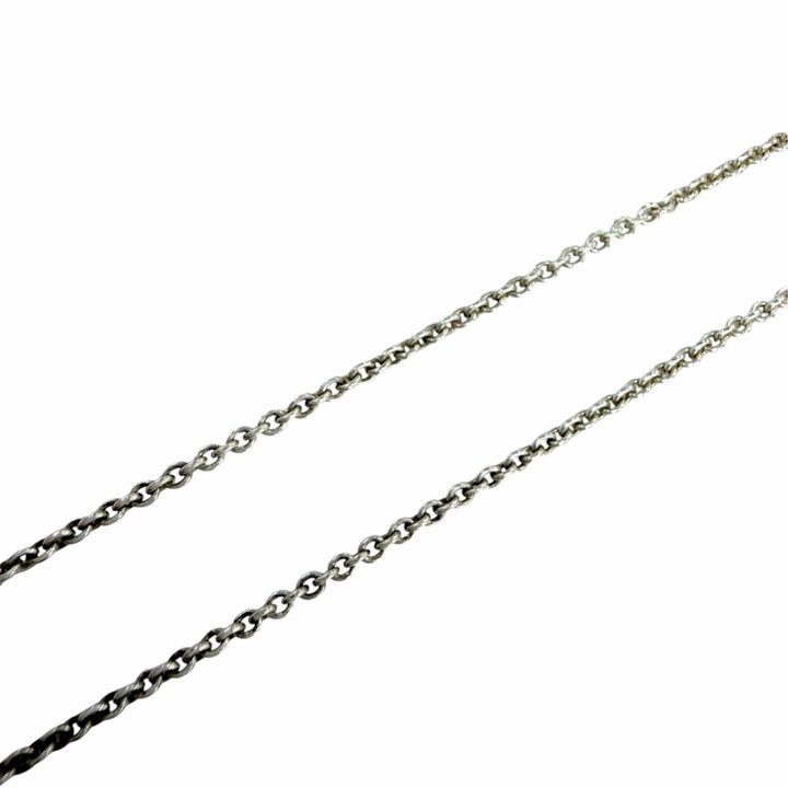 Great TIFFANY&Co. Necklace Mesh Tassel Pendant Silver 925 Women