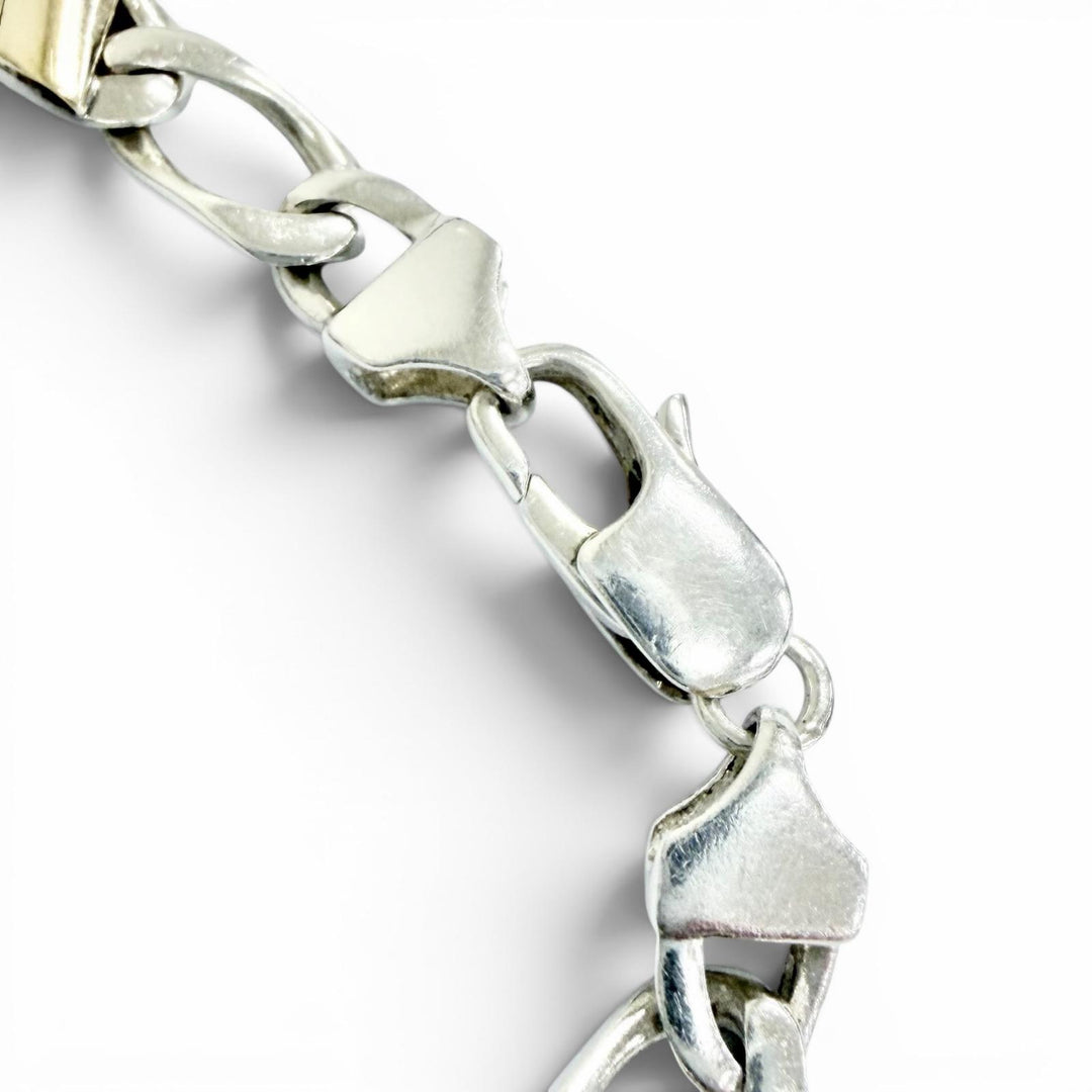 Great TIFFANY&Co. bracelet Figaro gold 925 Women