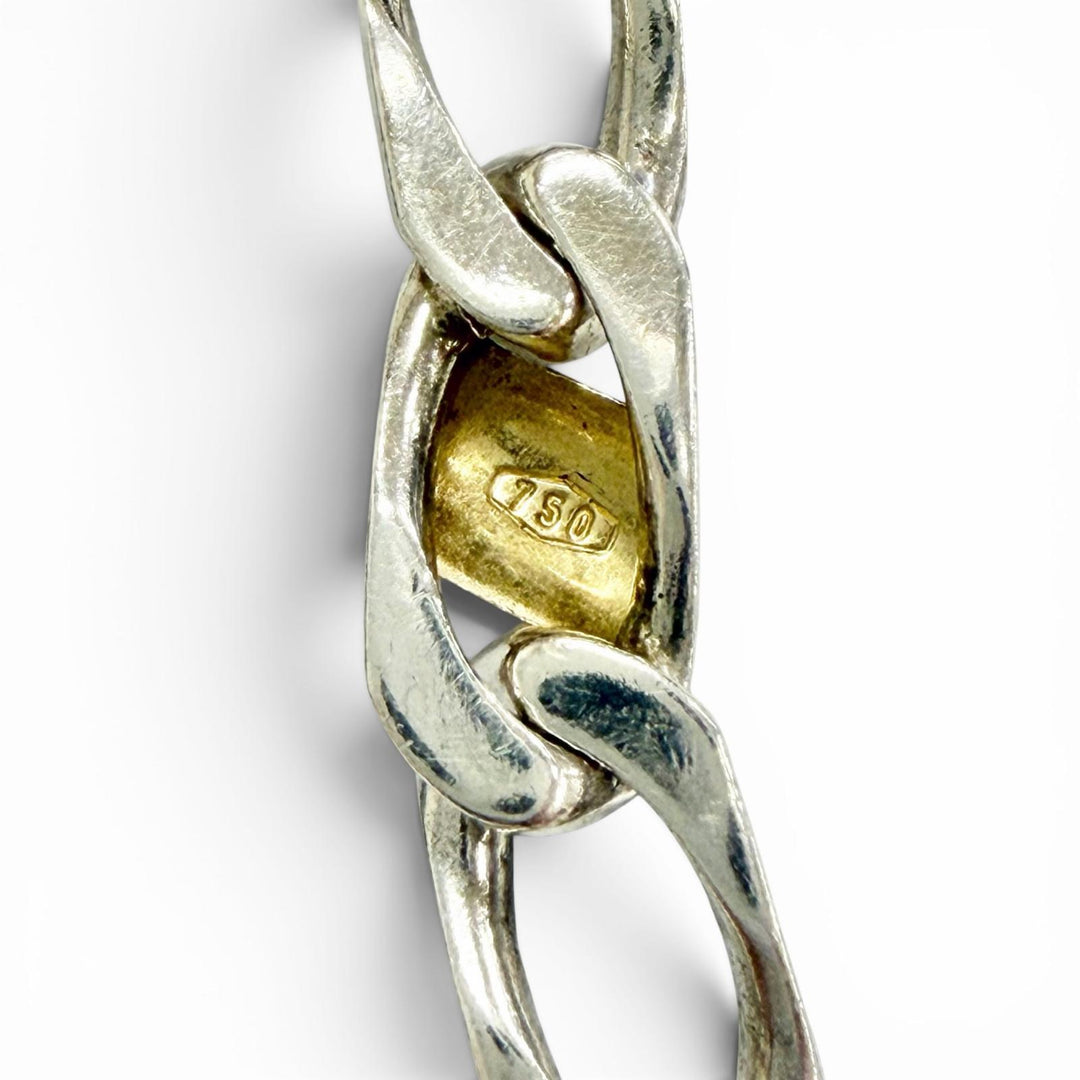 Great TIFFANY&Co. bracelet Figaro gold 925 Women