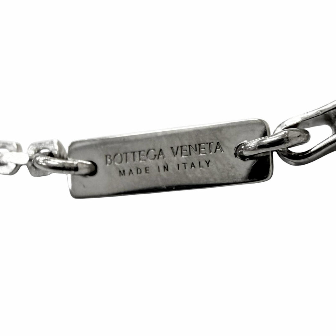 Great BOTTEGAVENETA Necklace Ring motif pendant Silver AG925 mens