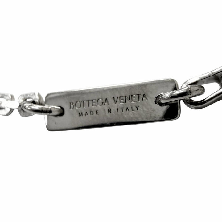 Great BOTTEGAVENETA Necklace Ring motif pendant Silver AG925 mens