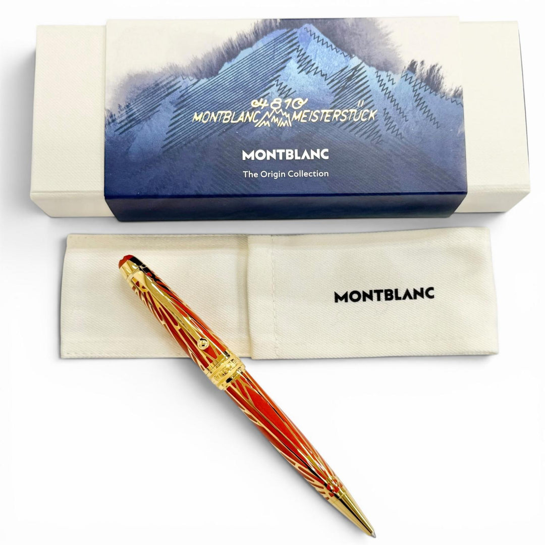 Excellent MONTBLANC Ballpoint pen Meisterstück The Origin Collection Solitaire