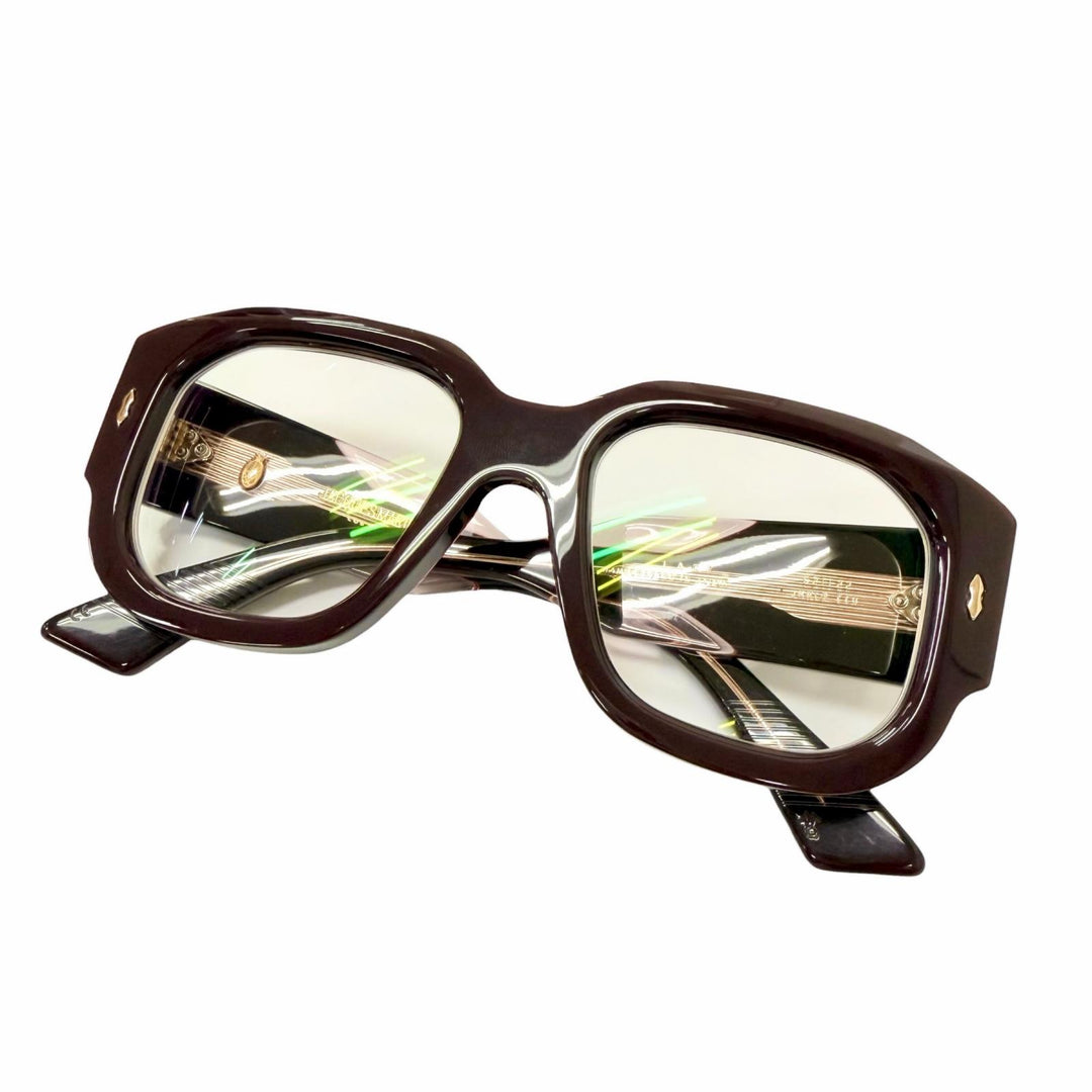 Great JACQUESMARIEMAGE Glasses LACY 108/250 Bordeaux mens