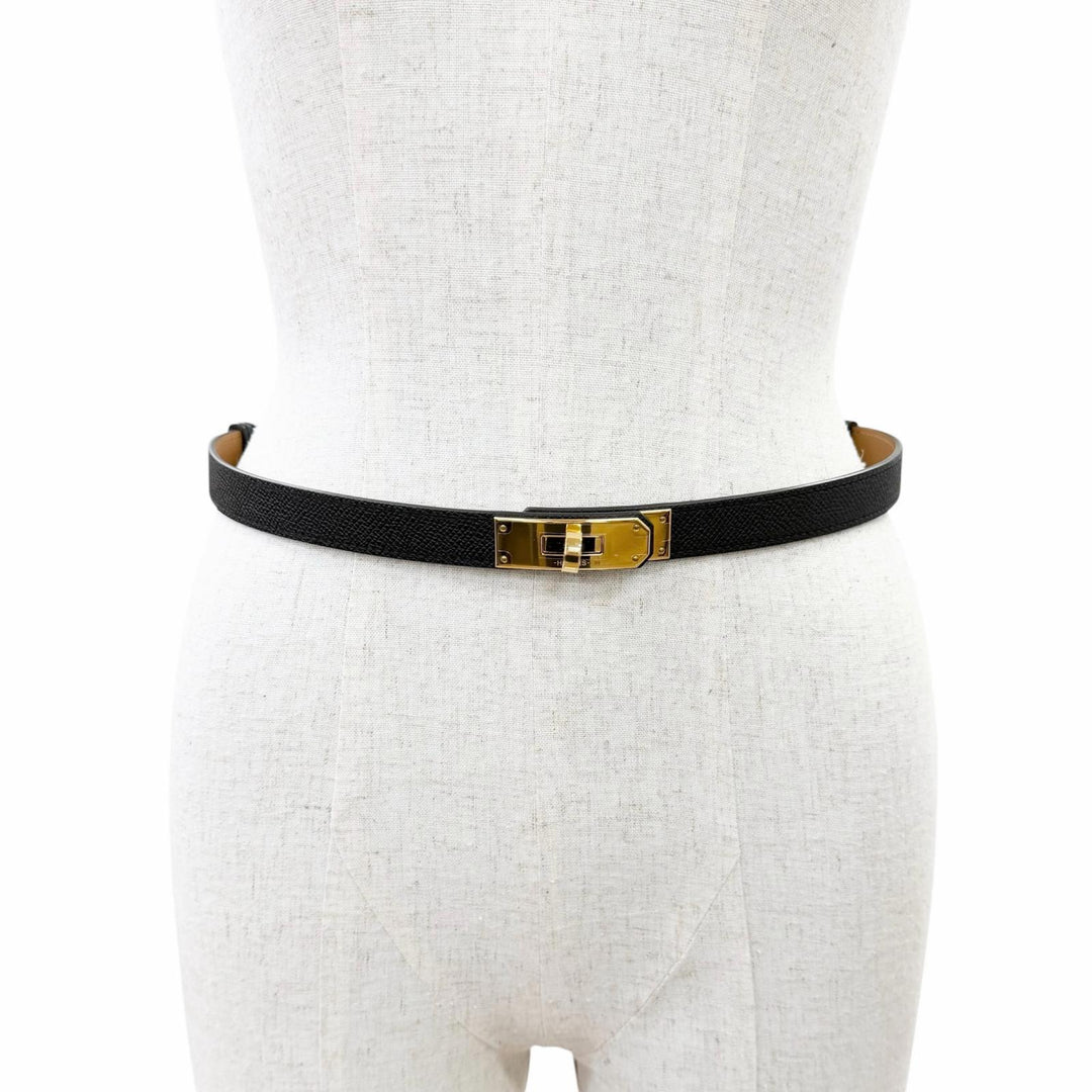 Pristine HERMES belt Kelly belt Epsom Leather Women
