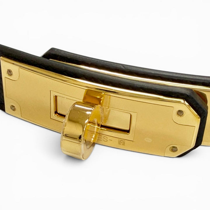 Pristine HERMES belt Kelly belt Epsom Leather Women