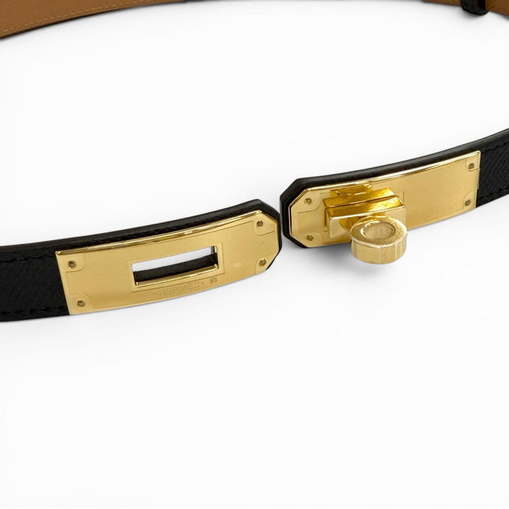 Pristine HERMES belt Kelly belt Epsom Leather Women