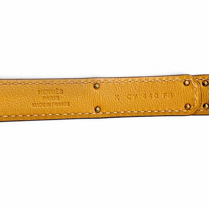 Pristine HERMES belt Kelly belt Epsom Leather Women