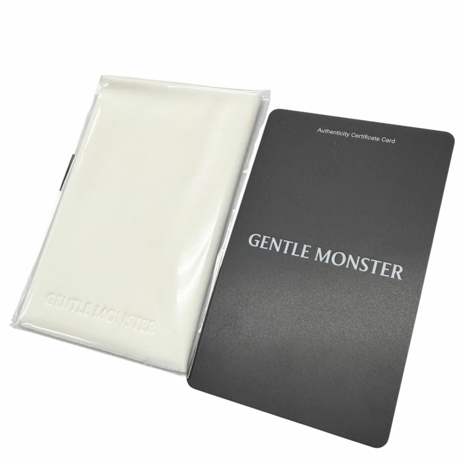 Excellent GENTLE MONSTER Glasses KRO 02 Silver titanium Women