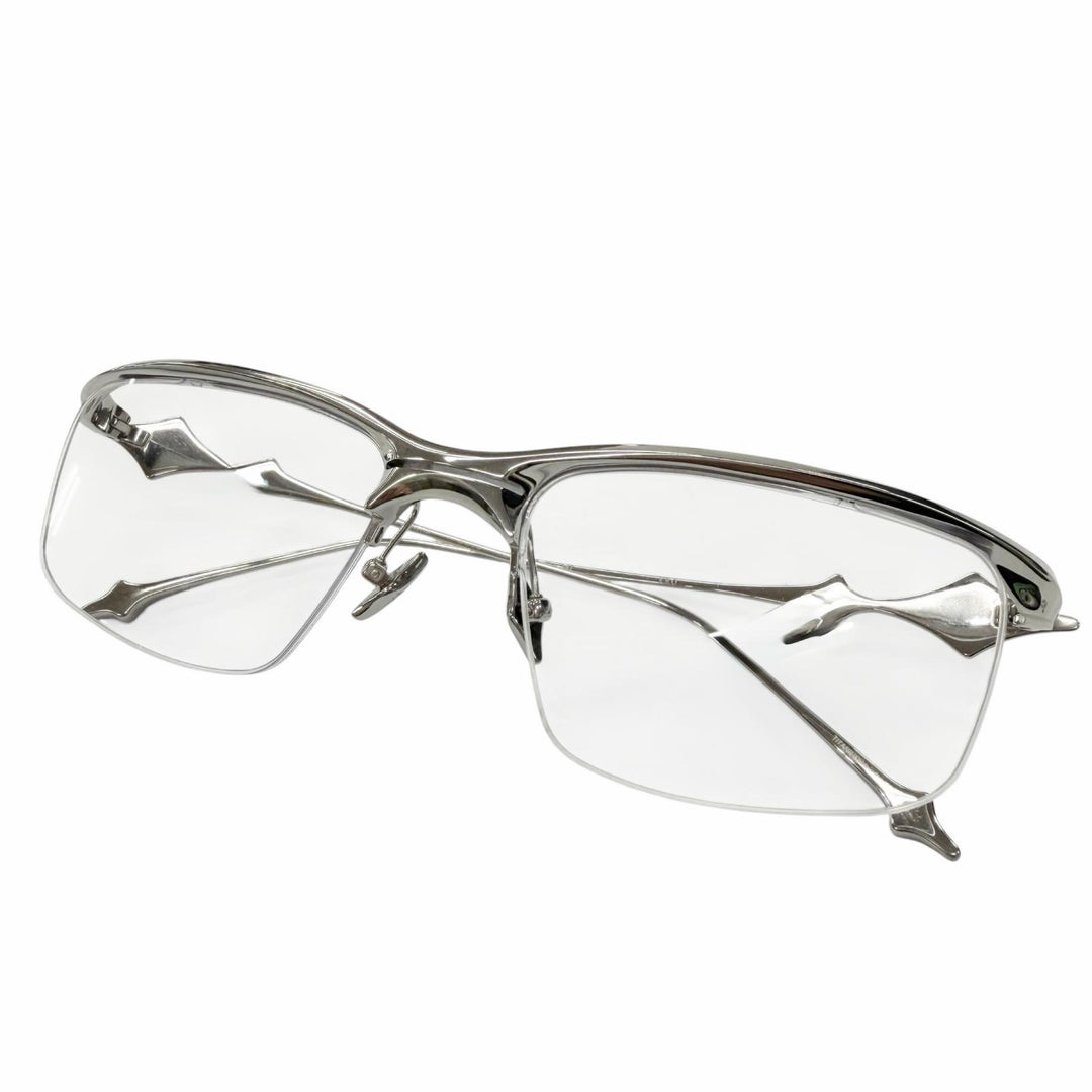 Excellent GENTLE MONSTER Glasses KRO 02 Silver titanium Women