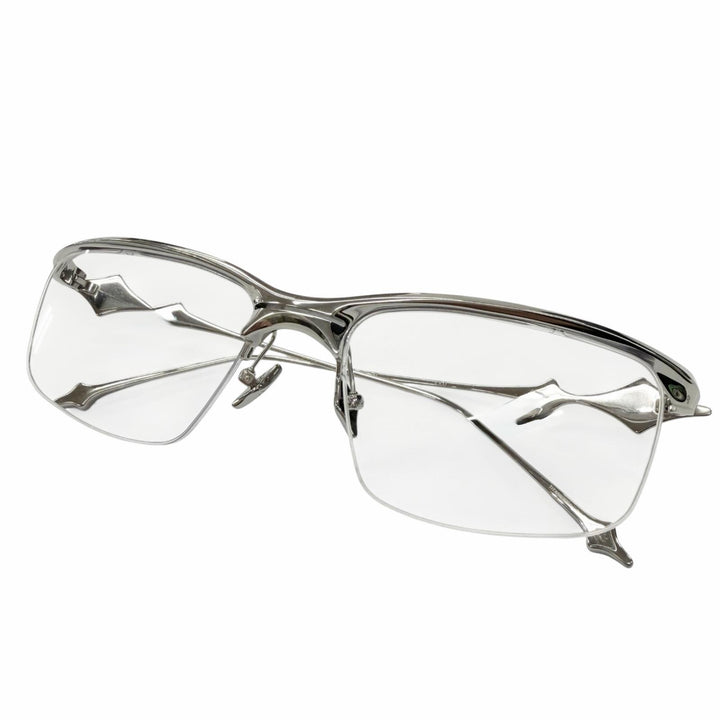 Excellent GENTLE MONSTER Glasses KRO 02 Silver titanium Women
