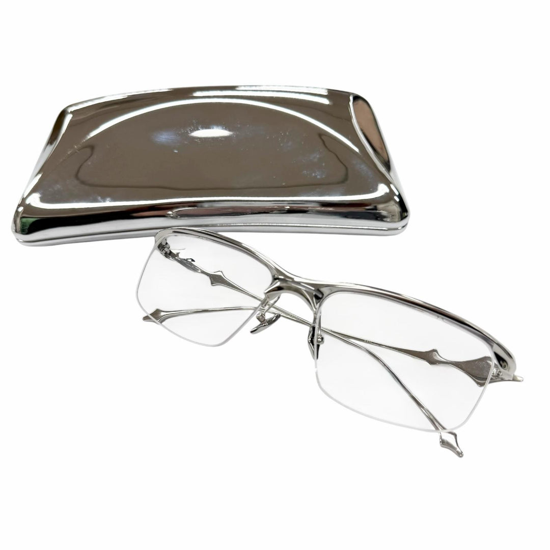 Excellent GENTLE MONSTER Glasses KRO 02 Silver titanium Women