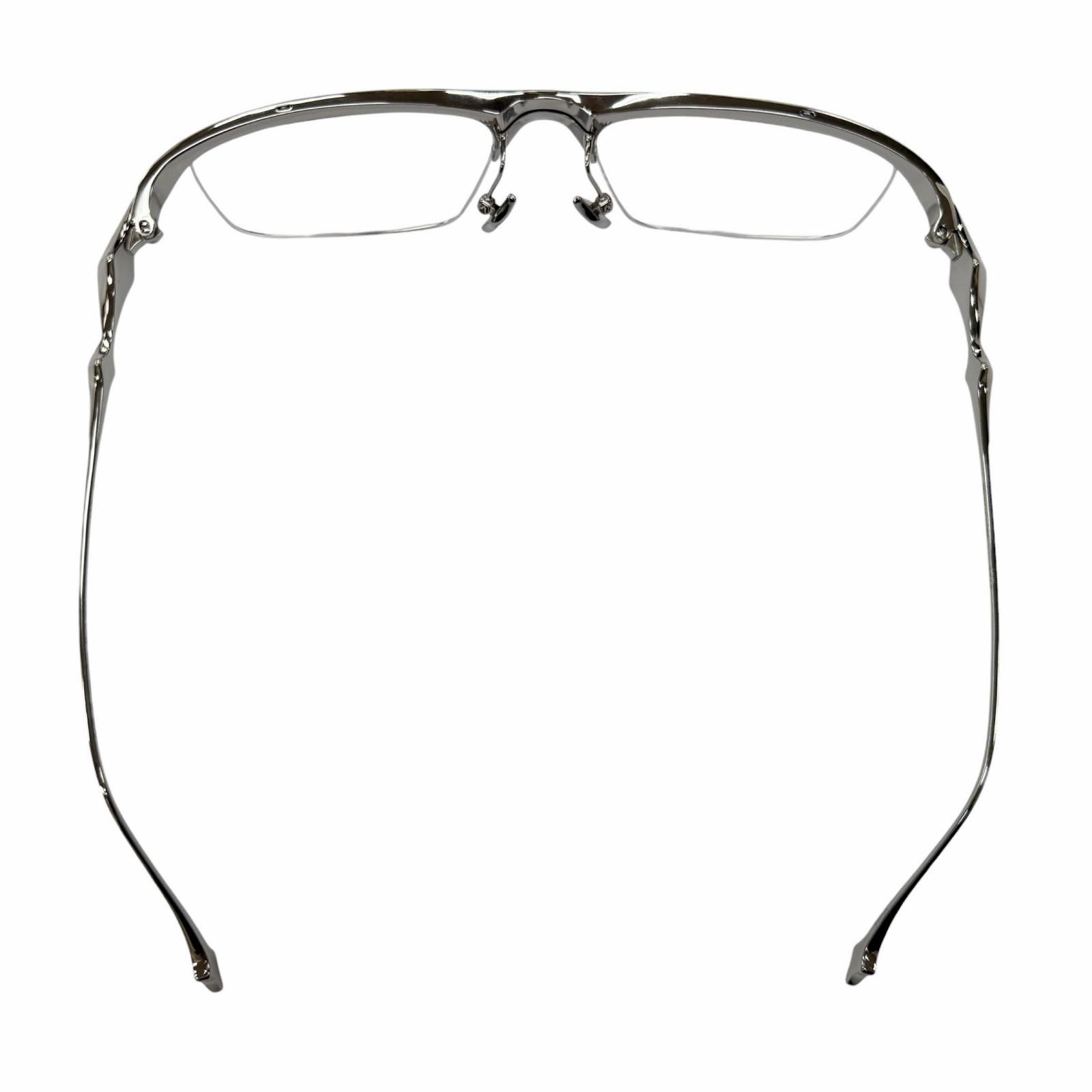 Excellent GENTLE MONSTER Glasses KRO 02 Silver titanium Women