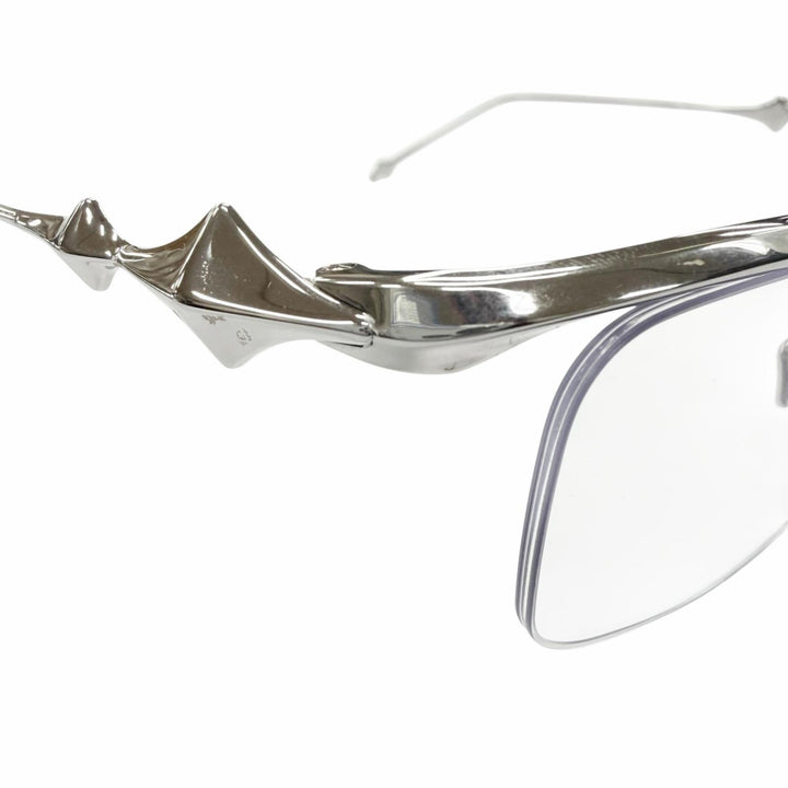 Excellent GENTLE MONSTER Glasses KRO 02 Silver titanium Women