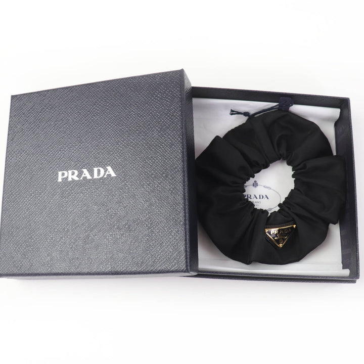 Excellent PRADA Shush Test RE-NYLON Hair Accessories black Nylon Women 1IF015