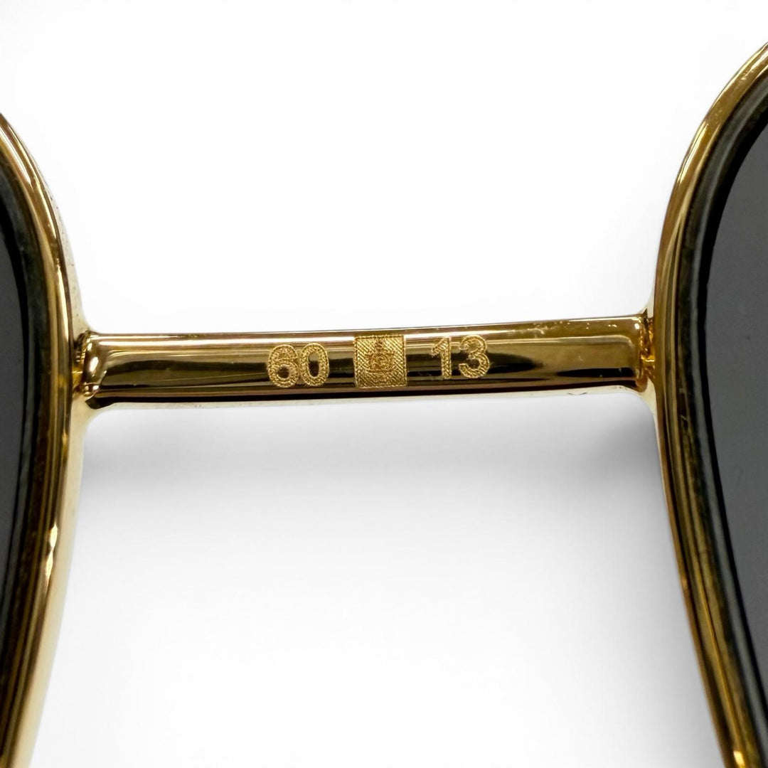 Excellent Cartier sunglasses PANTHERE de Cartier gold mens CT0065S