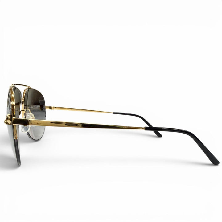 Excellent Cartier sunglasses PANTHERE de Cartier gold mens CT0065S