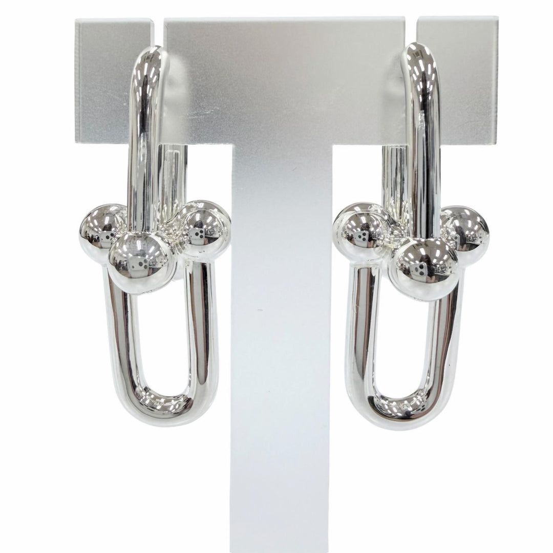 Excellent TIFFANY&Co. Pierce Extra Large Link Pierce Silver AG925 Women
