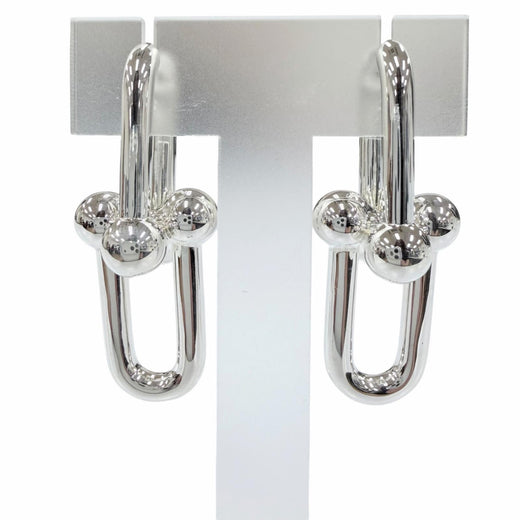 Excellent TIFFANY&Co. Pierce Extra Large Link Pierce Silver AG925 Women