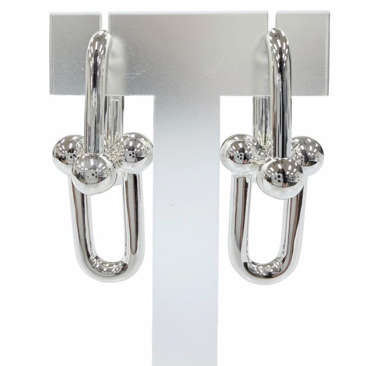 Excellent TIFFANY&Co. Pierce Extra Large Link Pierce Silver AG925 Women