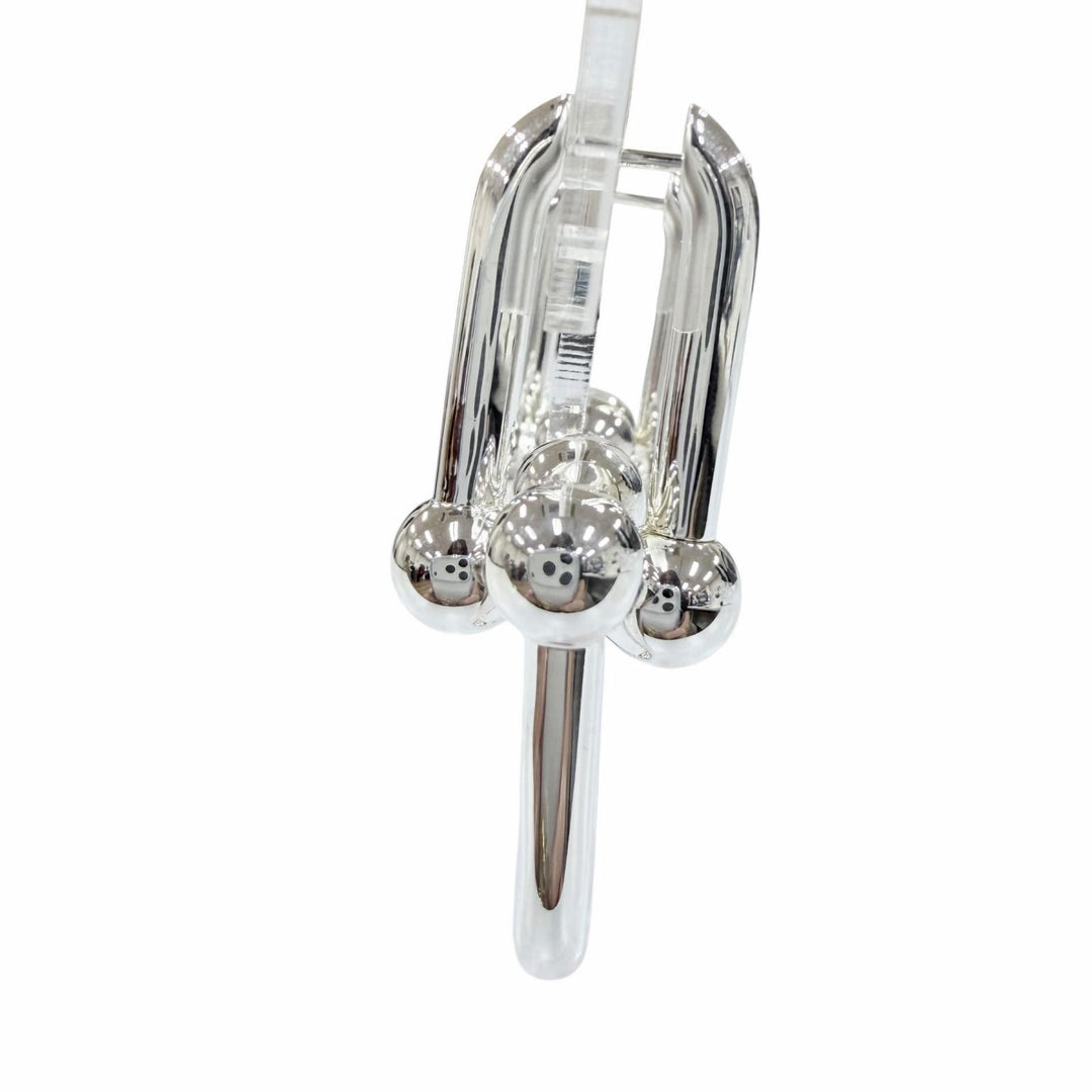 Excellent TIFFANY&Co. Pierce Extra Large Link Pierce Silver AG925 Women