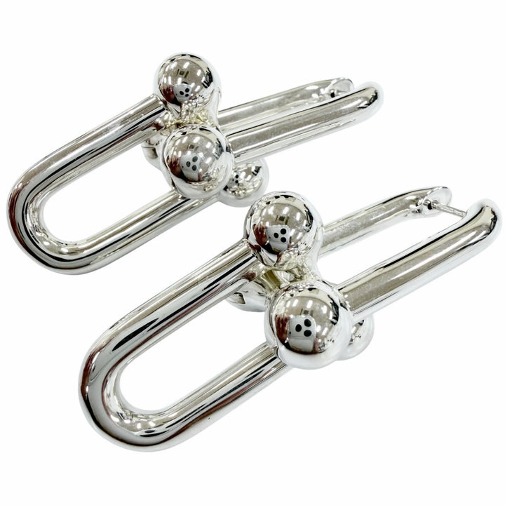 Excellent TIFFANY&Co. Pierce Extra Large Link Pierce Silver AG925 Women