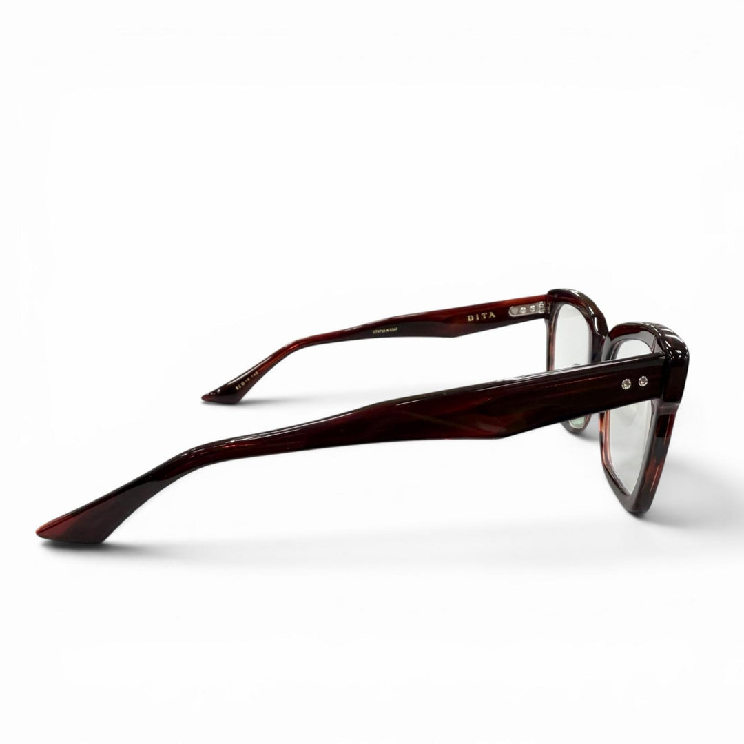 Pristine DITA Glasses AMOZA Clear red Women DTX734