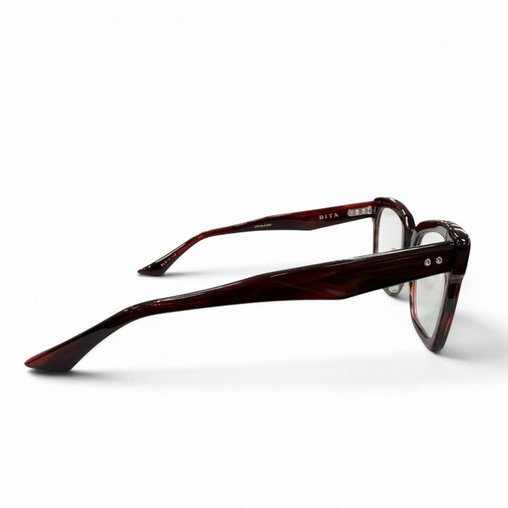 Pristine DITA Glasses AMOZA Clear red Women DTX734