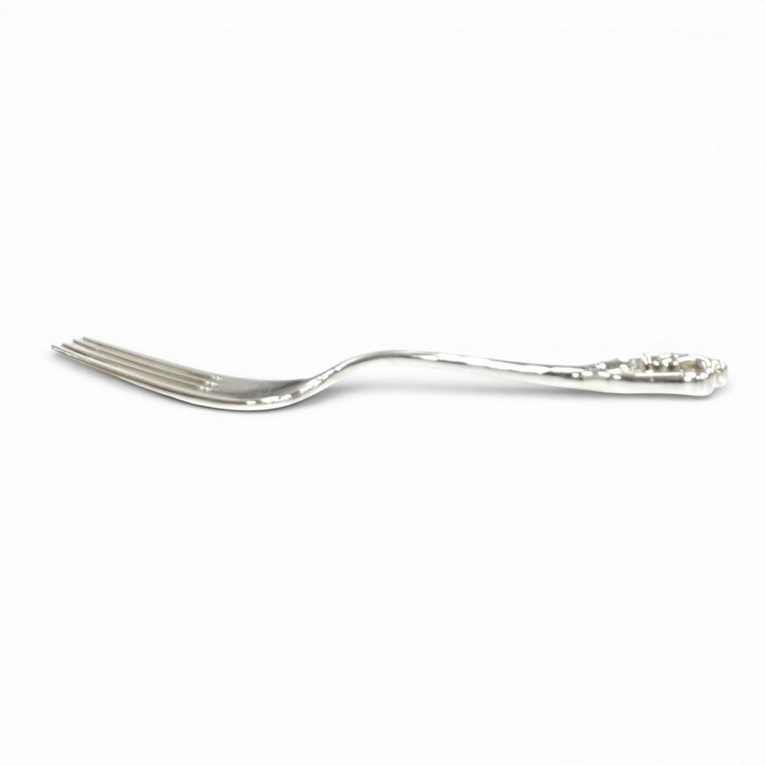 Excellent TIFFANY&Co. Tableware Open Heart Baby Set Silver 925 Kids