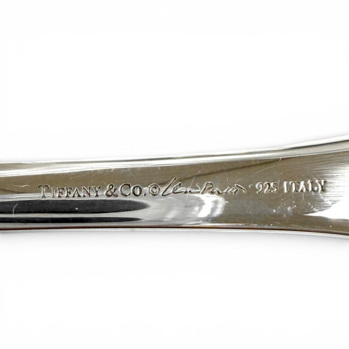 Excellent TIFFANY&Co. Tableware Open Heart Baby Set Silver 925 Kids