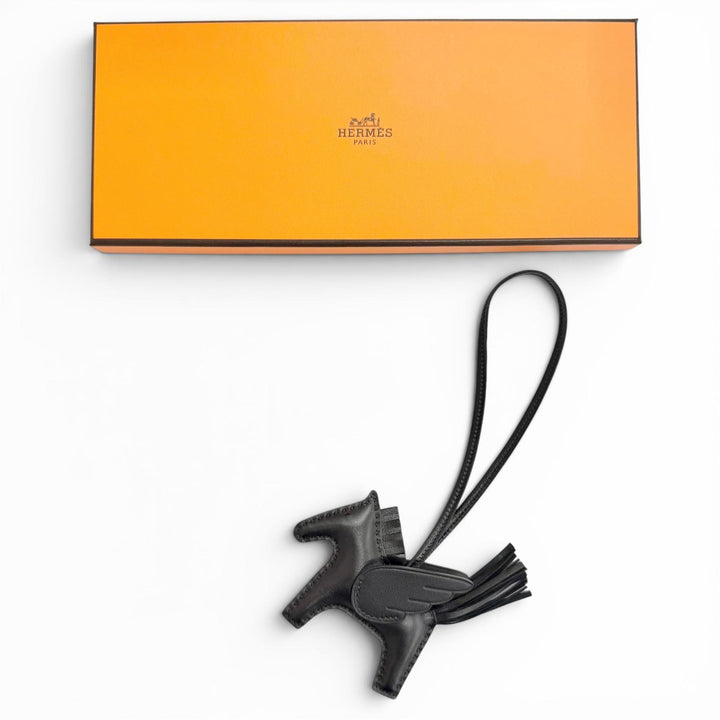 Pristine HERMES Bag charm Rodeo Charm Pegasus PM Anyo Miro Women