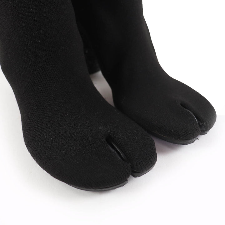 Pristine Maison Margiela 22 Knee high boots Tabi Tabi black Women 37.5 S58WW0082