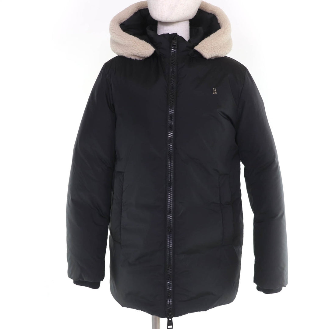 Excellent Herno down coat Kids (adults welcome) black Nylon Women PI000034X