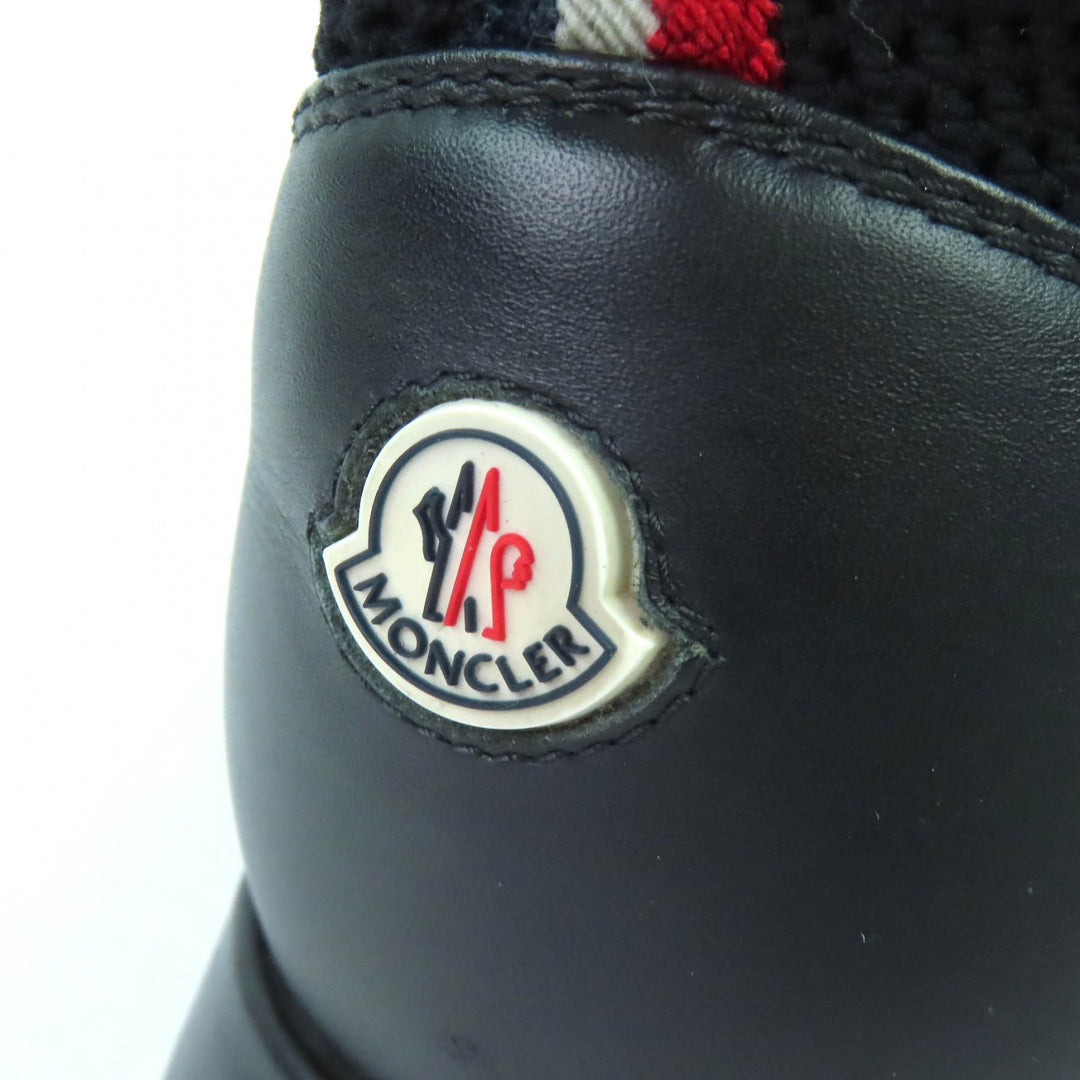 Discounted Great MONCLER sneakers EmiliaTrainers Emilia Logo patch mesh sporty black