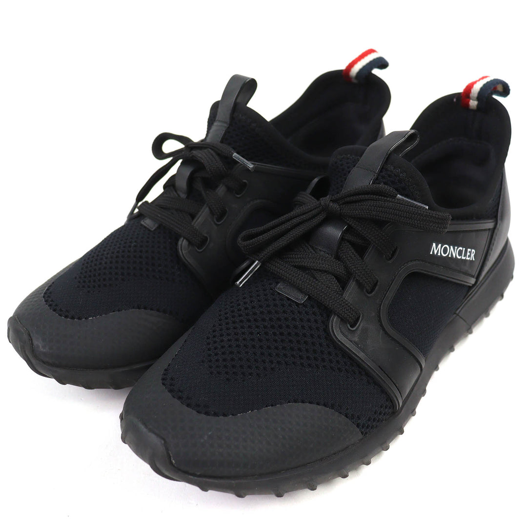 Discounted Great MONCLER sneakers EmiliaTrainers Emilia Logo patch mesh sporty black