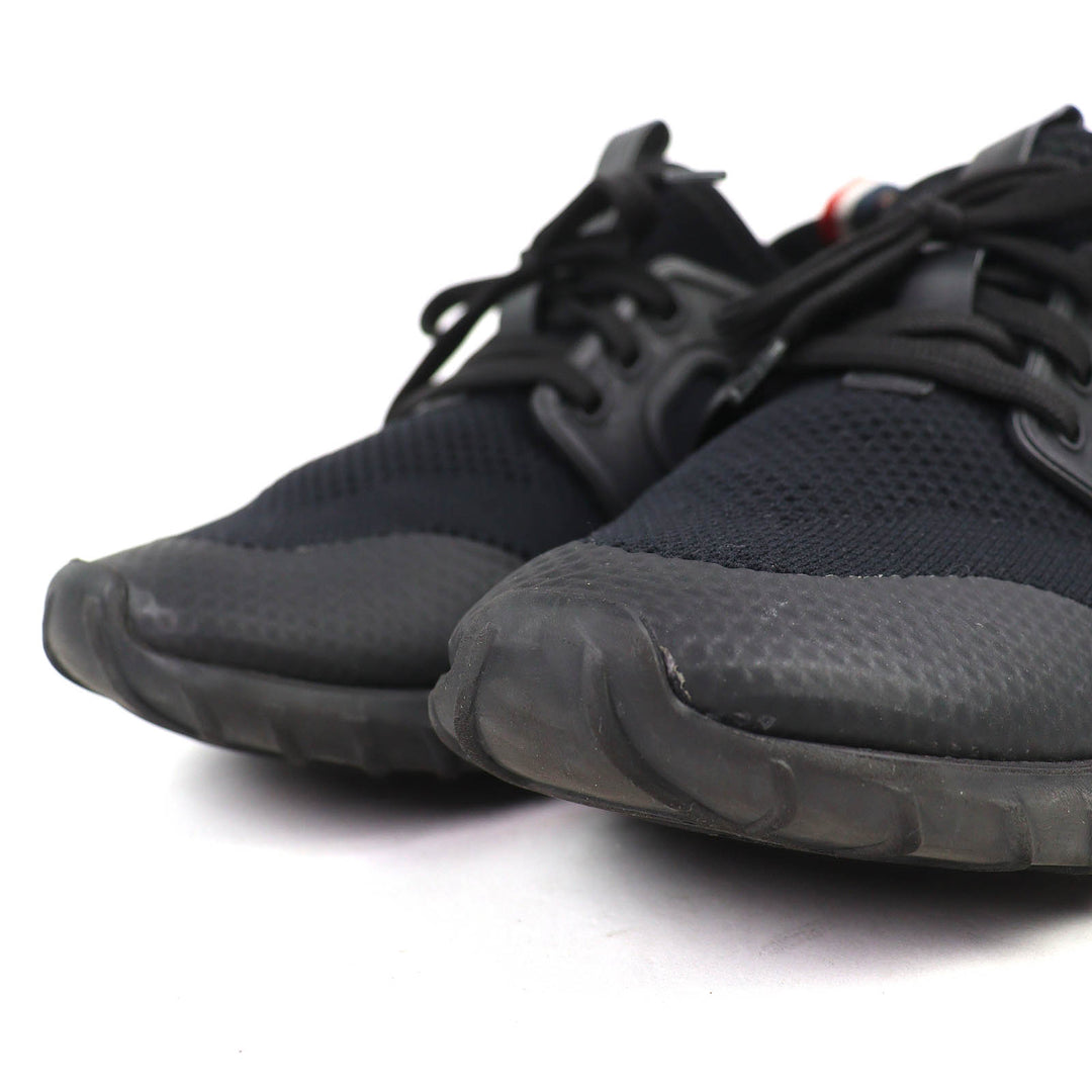 Discounted Great MONCLER sneakers EmiliaTrainers Emilia Logo patch mesh sporty black