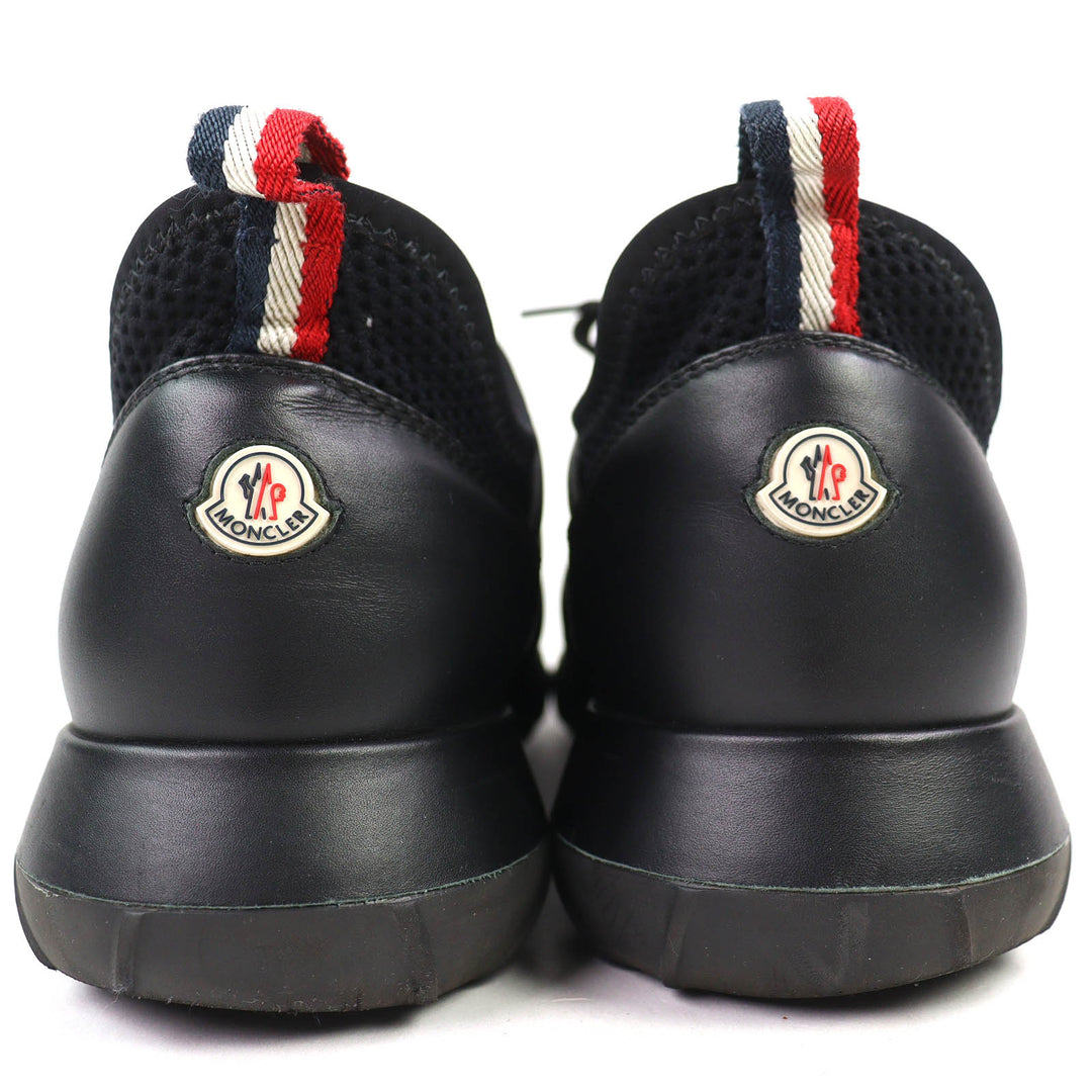 Discounted Great MONCLER sneakers EmiliaTrainers Emilia Logo patch mesh sporty black
