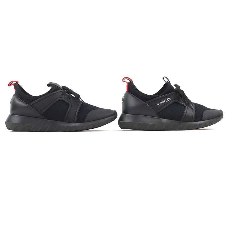 Discounted Great MONCLER sneakers EmiliaTrainers Emilia Logo patch mesh sporty black