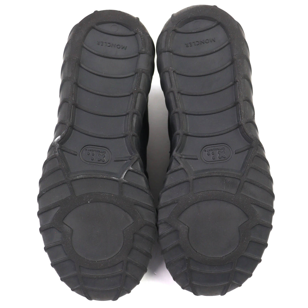 Discounted Great MONCLER sneakers EmiliaTrainers Emilia Logo patch mesh sporty black