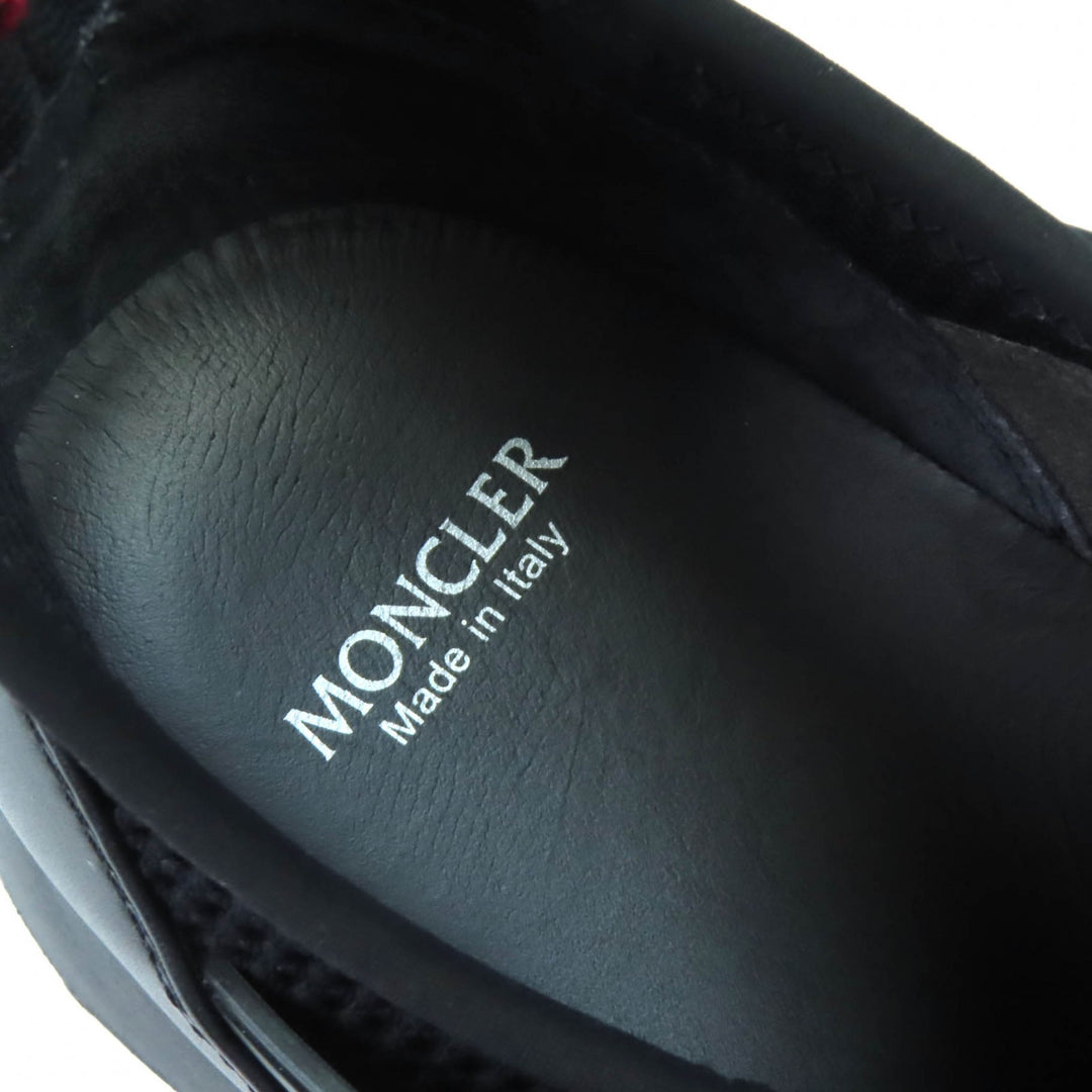 Discounted Great MONCLER sneakers EmiliaTrainers Emilia Logo patch mesh sporty black