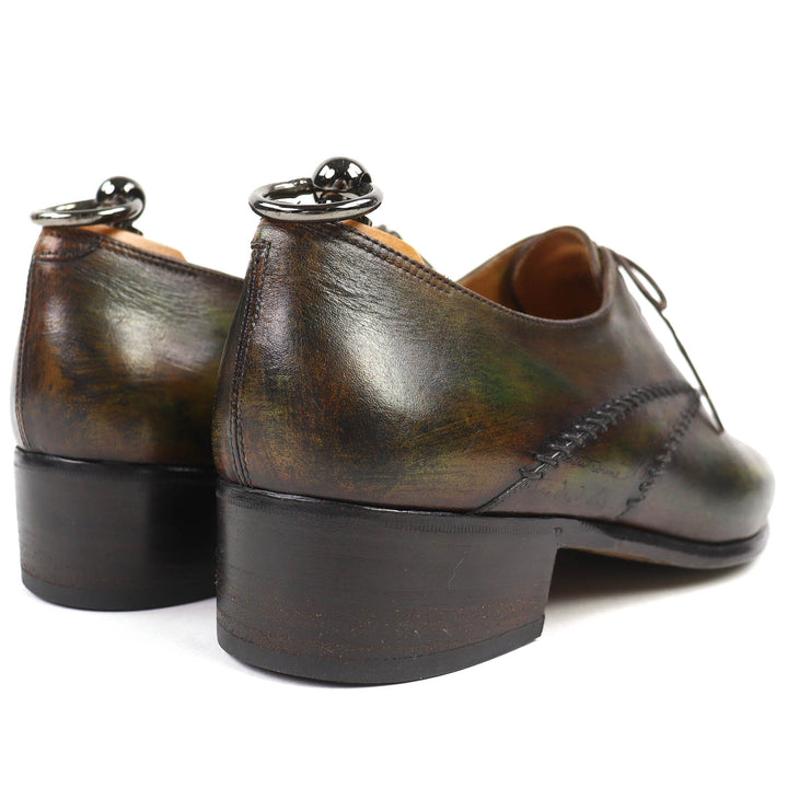Discounted Very Good Berluti Leather shoes RAPIECE-REPRISE Scritto calligraphy Patine 5.5
