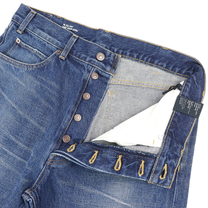 Discounted Great CELINE Denim pants Washed finish, button fly. Indigo 31 1AB7 930F 07DU