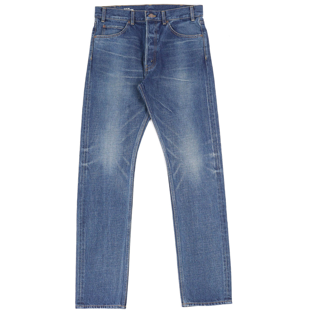 Discounted Great CELINE Denim pants Washed finish, button fly. Indigo 31 1AB7 930F 07DU