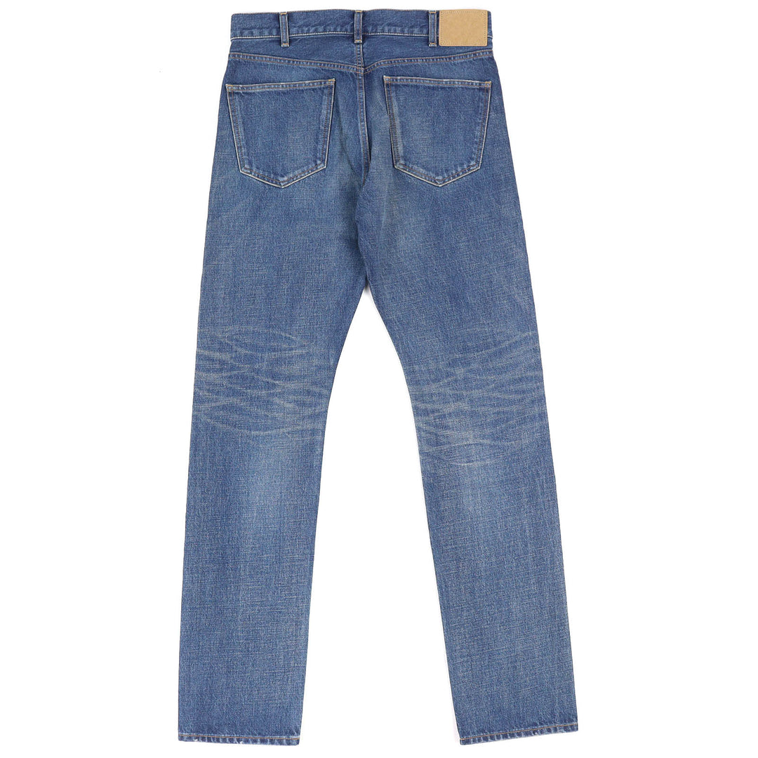 Discounted Great CELINE Denim pants Washed finish, button fly. Indigo 31 1AB7 930F 07DU