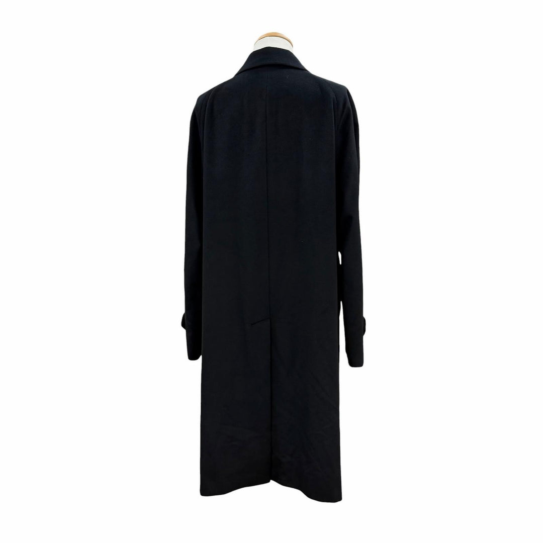 Excellent BURBERRY LONDON coat Figurine tailoring black cashmere mens