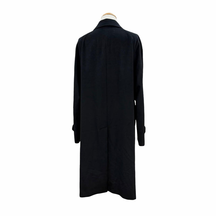 Excellent BURBERRY LONDON coat Figurine tailoring black cashmere mens