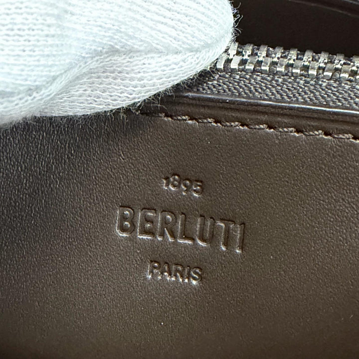 Great BERLUTI Purse Itauba Wide Gradient Maxi Long Zip Wallet scritto leather